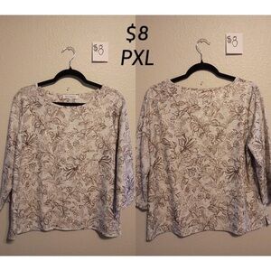 Floral Print Women's Top